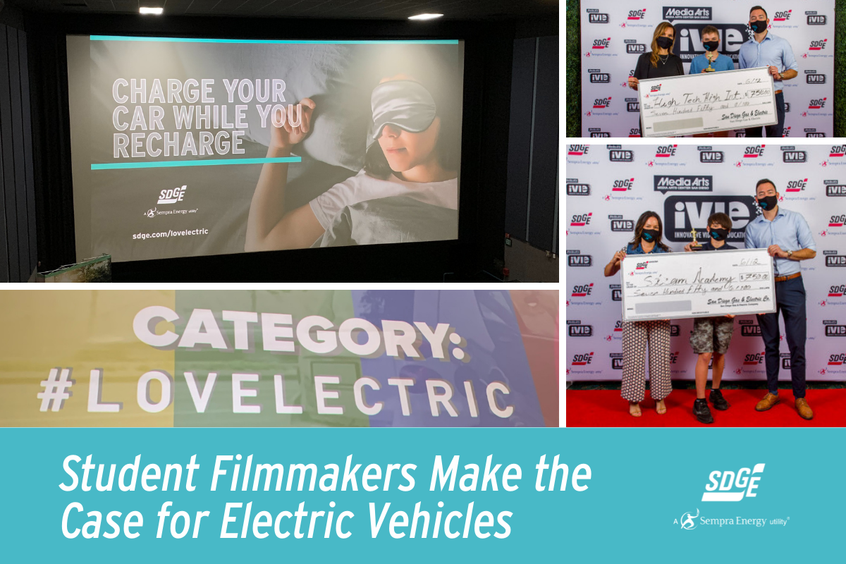 Student Filmmakers Make the Case for Electric Vehicles SDGE San